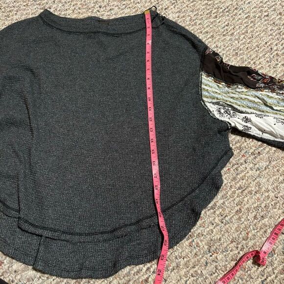 Free People Blossom Thermal Patchwork Top- Size XS - Picture 13 of 13